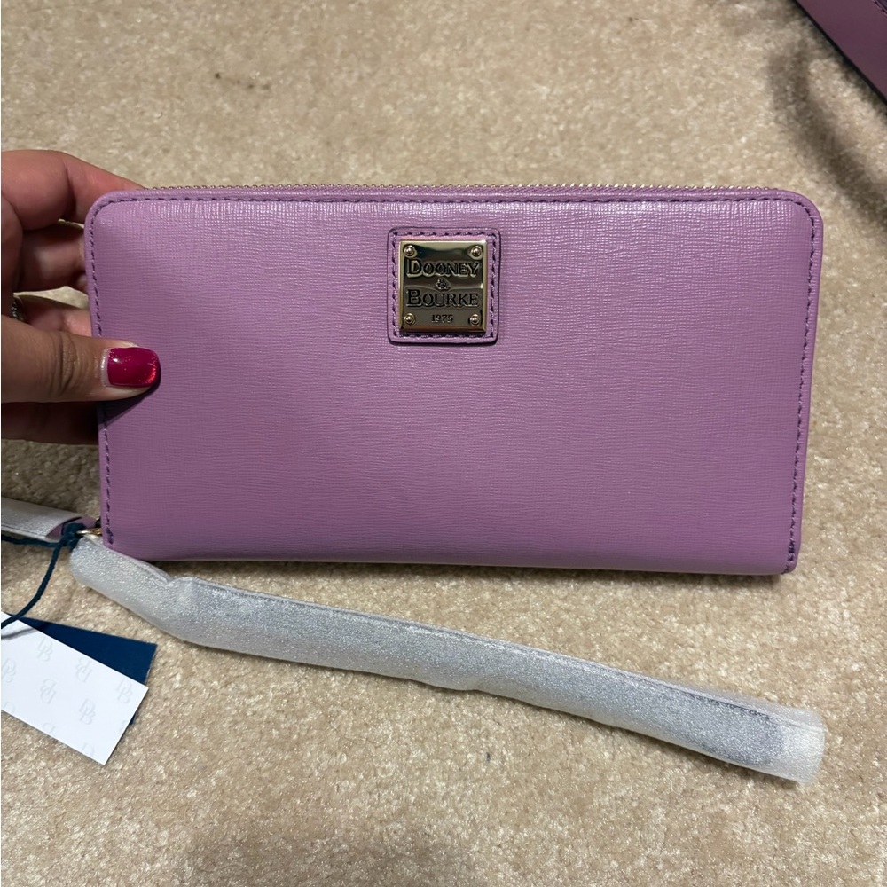 Dooney & Bourke Purple Wallet